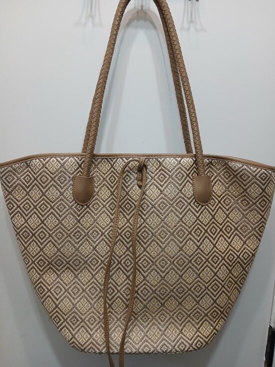Neiman Marcus Handbags - Neiman Marcus Woven Tote